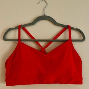 Athleta Vital Sports Bra - Red